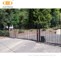 Customized modern wrought iron main gate design